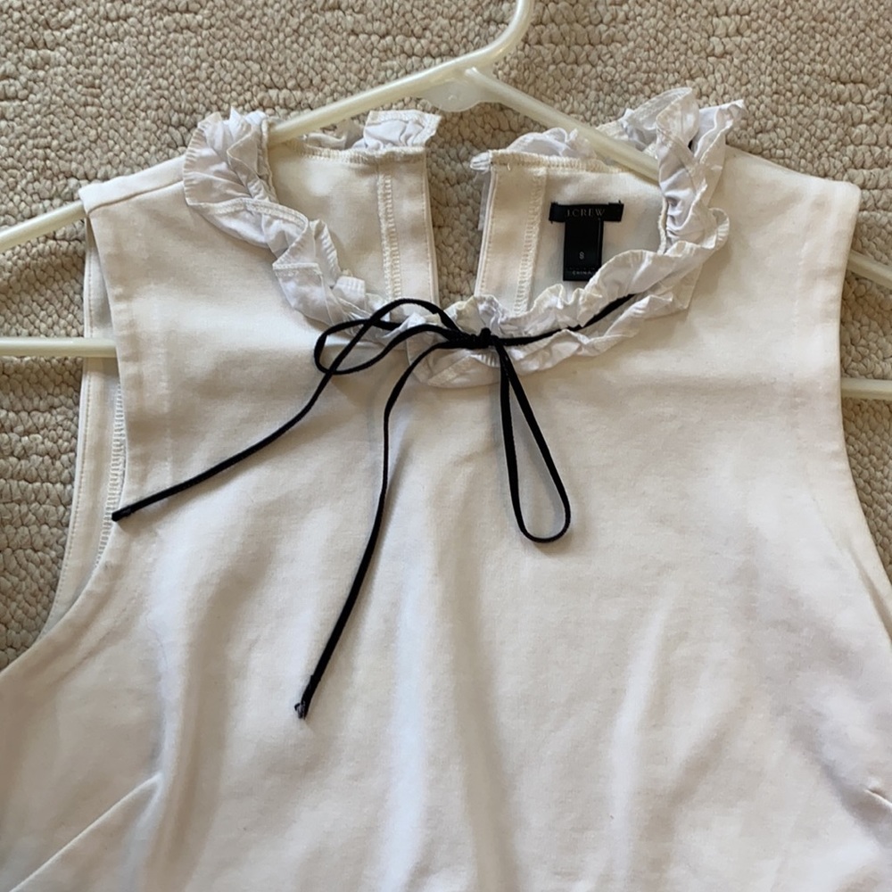 White Ruffle Blouse - Picture 2 of 4
